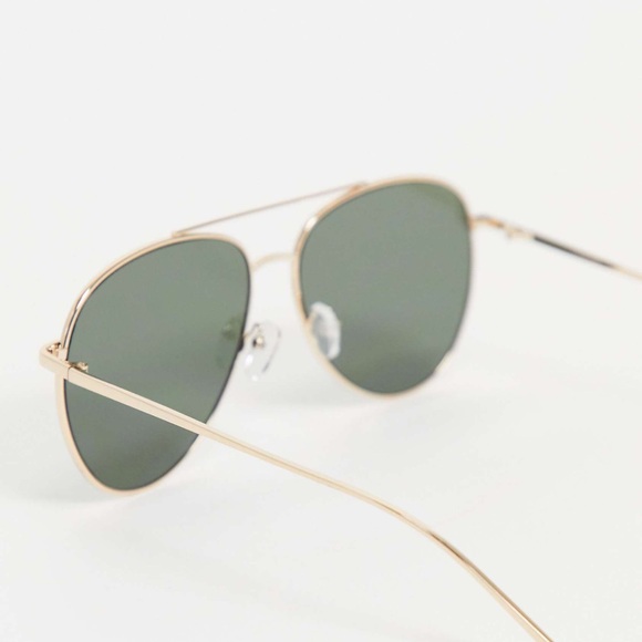 ASOS design metal aviator sunglasses - Picture 3 of 4